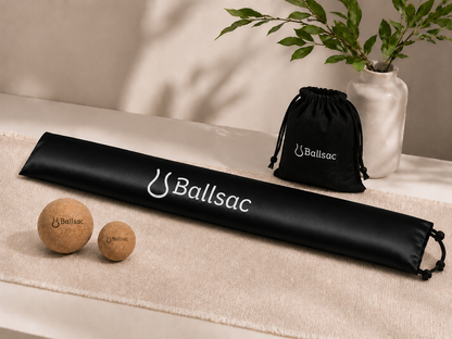 Ballsac Back Massager in Black