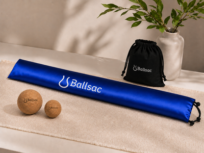 Ballsac Back Massager in Blue