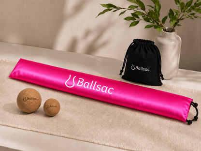 Ballsac Back Massager in Pink