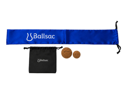 Ballsac Back Massager in Blue