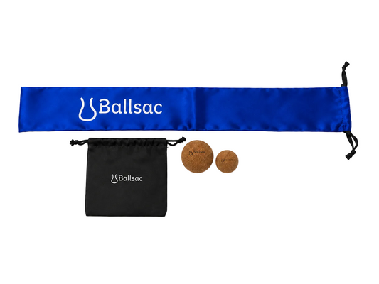 Ballsac Back Massager in Blue