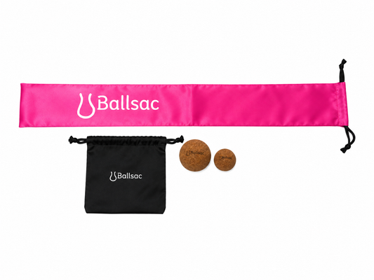 Ballsac Back Massager in Pink